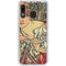 Alphonse Mucha Cycles Perfecta Galaxy A20 Clear Case